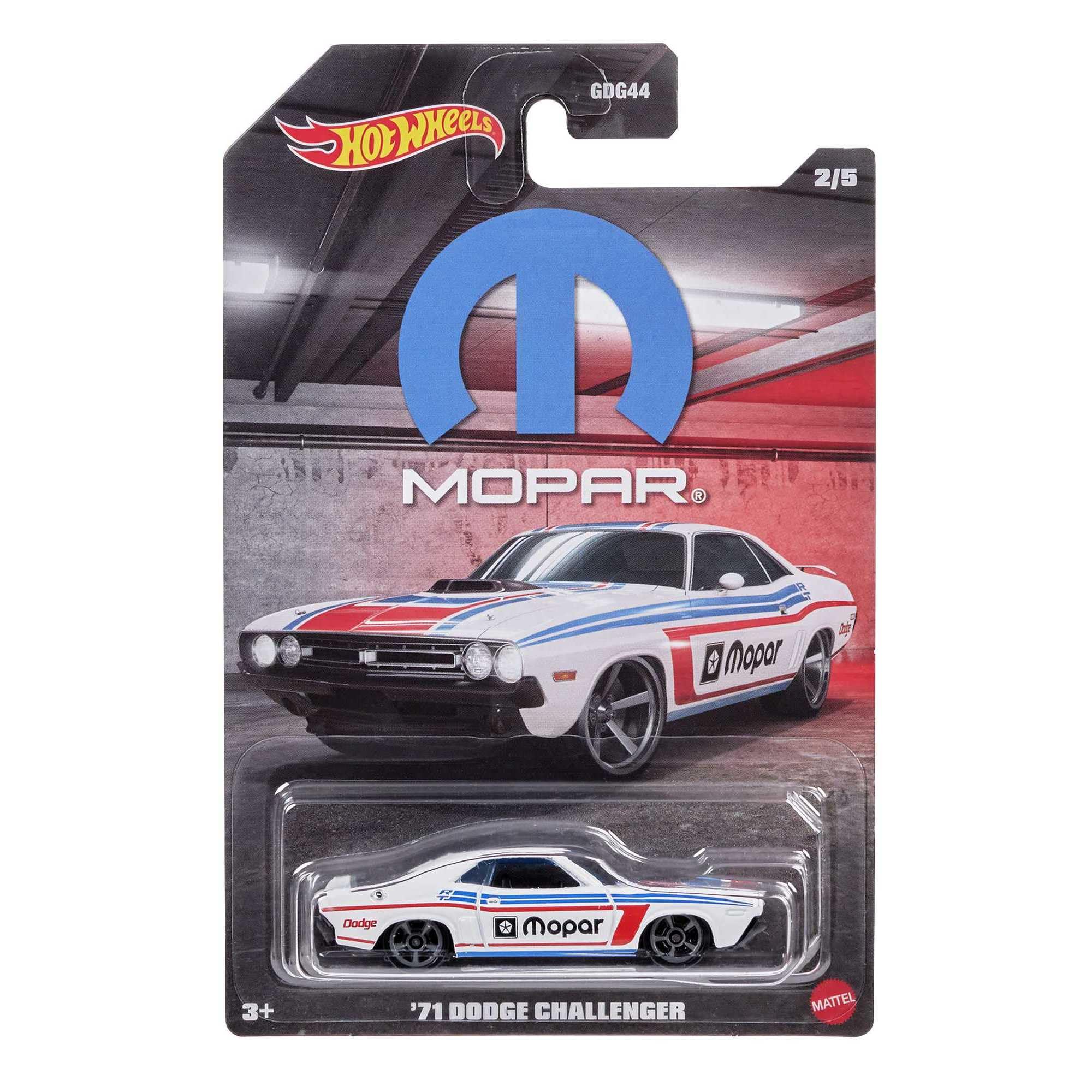 Hot Wheels Themed Automotive|71 Dodge Challenger 1:64 Scale 2/5