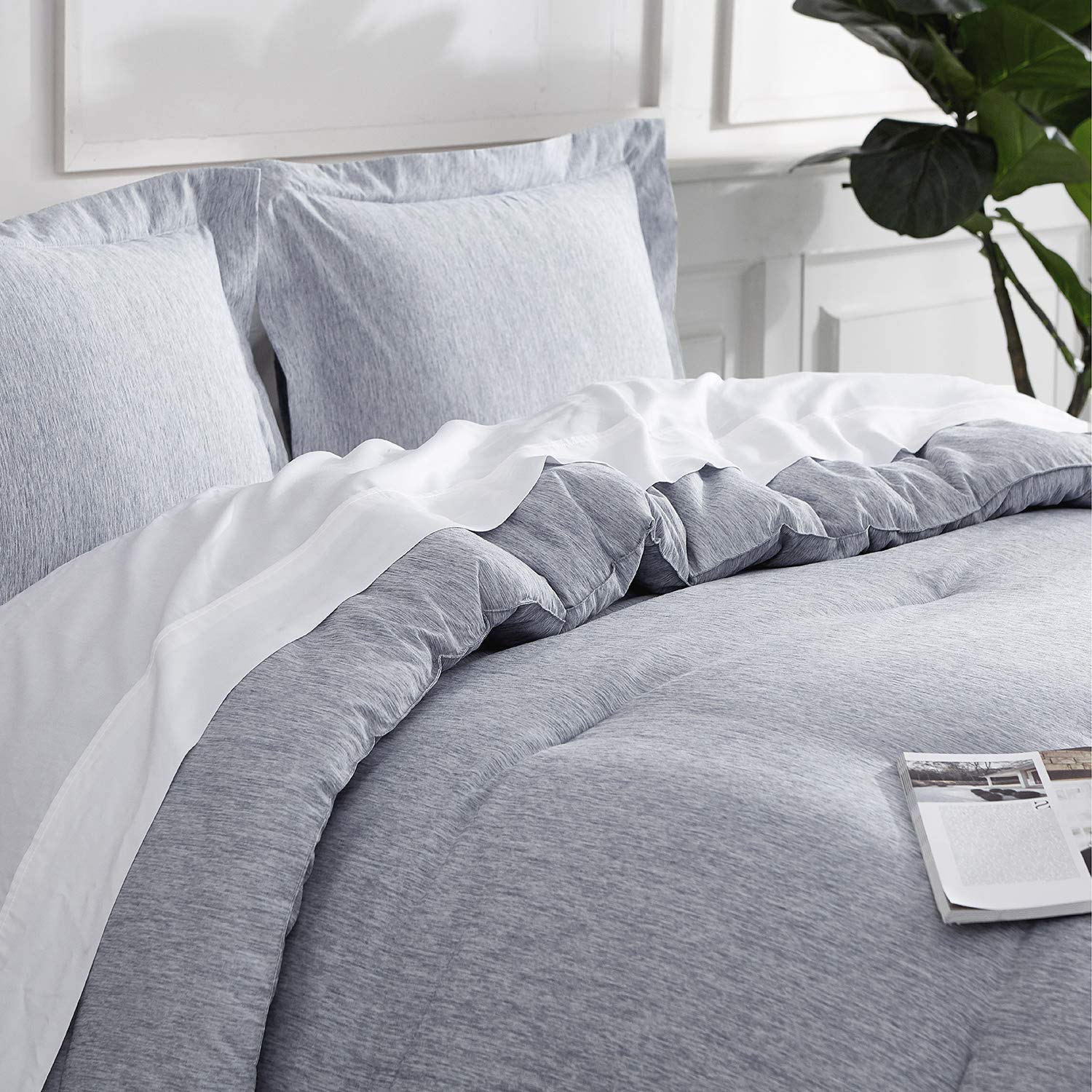 Buy Bedsure Navy King Comforter Set Bedding Comforter Set, Comforters