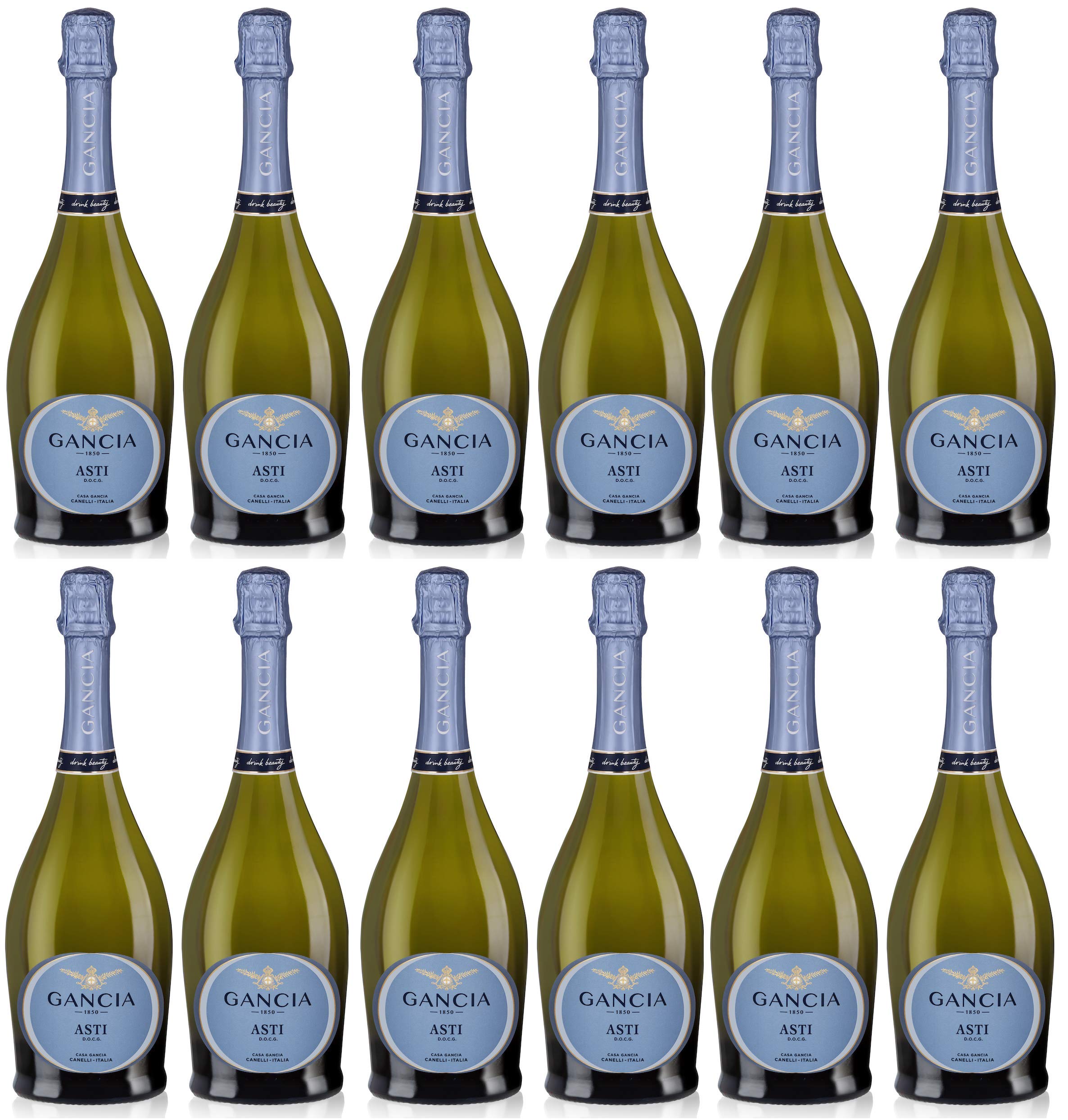 Asti Gancia - Vin Pétillant - Lot de 12
