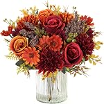 Dremisland 3 Pack Fleurs artificielles d'orchidée Faux Phalaenopsis Fleurs Artificial Potte Plante Real Touch Fleurs d'archid Faux Greenery Plantes Décor pour la maison Bureau de table Salon Salle de bain