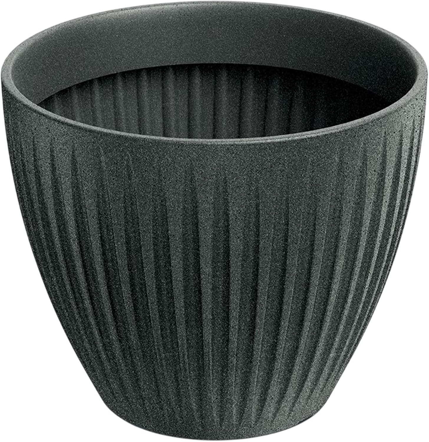 Planter Latia Round Ø30x25 Anthracite