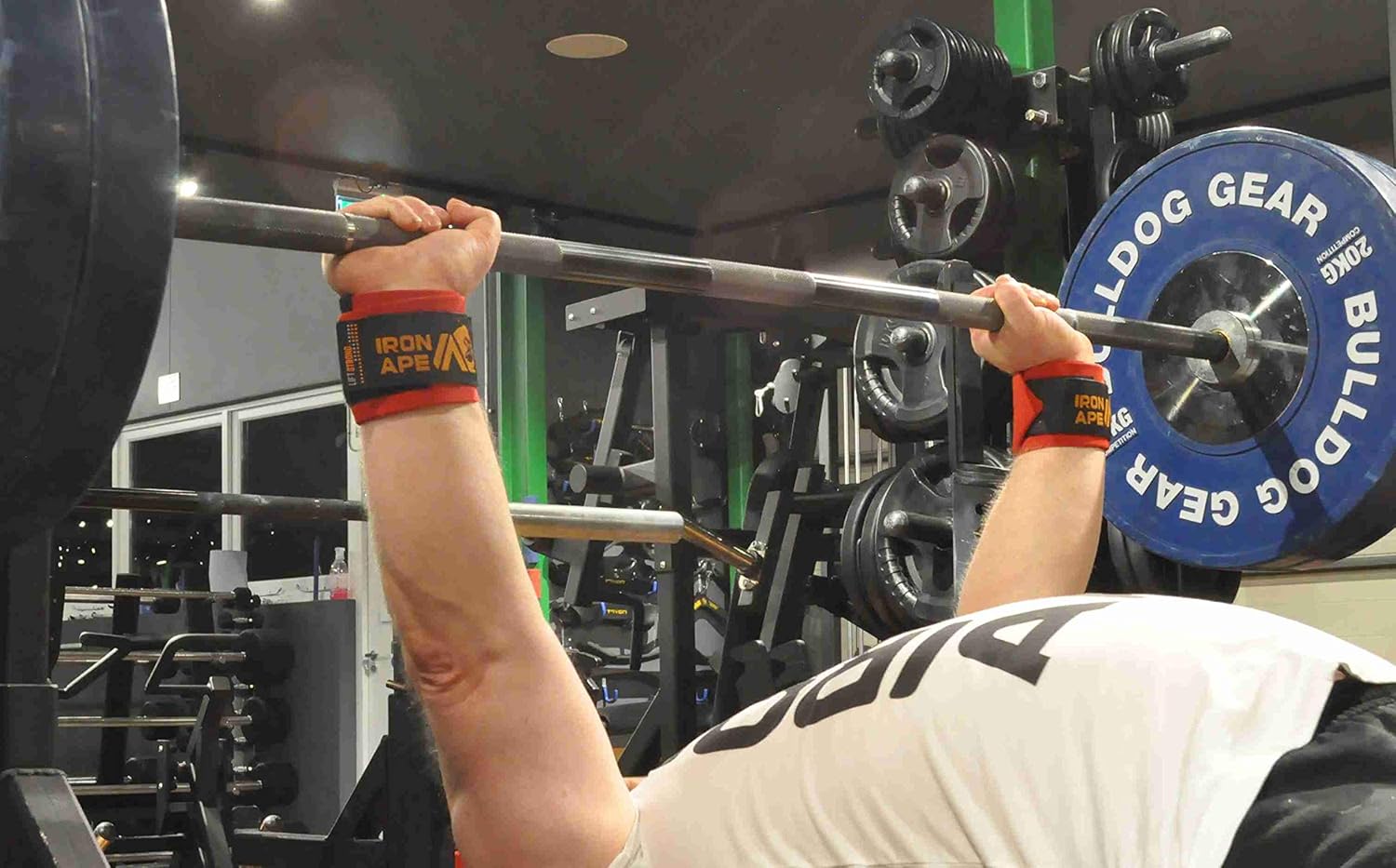 Professional Grade Wrist Wraps, 12", 18", 24" & 34". New Versatile Twin Thumb Loop Design for Powerlifting, Weight Lifting, and Bodybuilding. Weightlifting Wrist Support for Men and Women