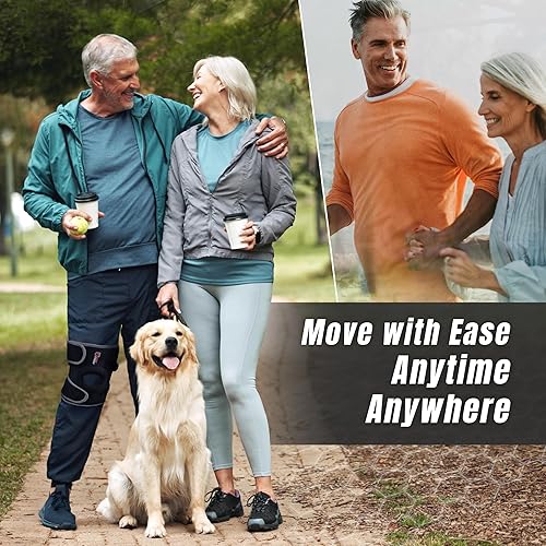 Miniatura 6 de NeoTium Rodillera Pro para alivio del dolor de rodilla y apoyo, desgarro de menisco, artritis, osteoartritis, hiperextensión, ACL, LCL, MCL, con