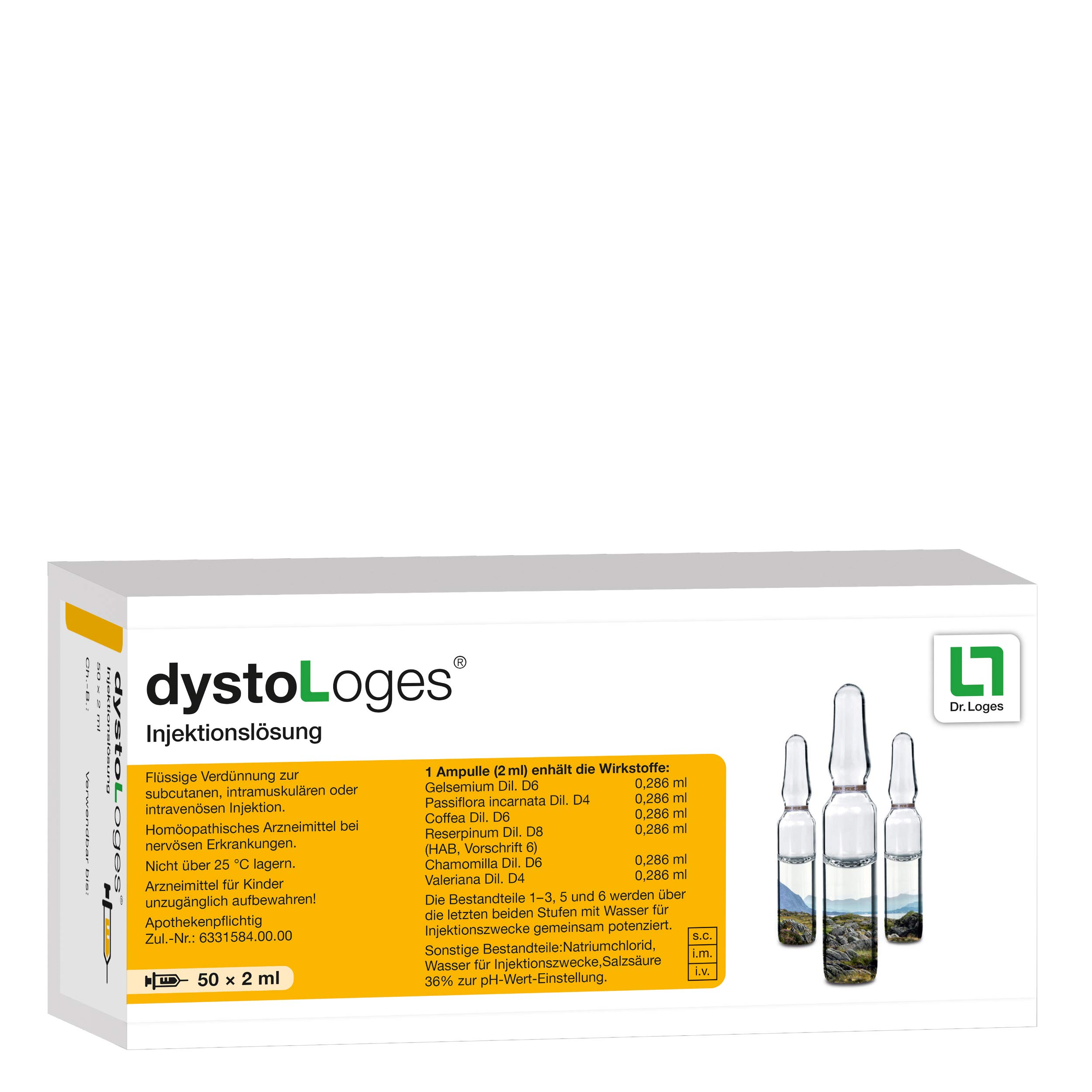 DYSTOLOGES Injektionslösung Amp. 50X2 ml