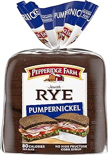 Pepperidge Farm Jewish Pumpernickel Dark Pump Bread, 16 Oz. Loaf