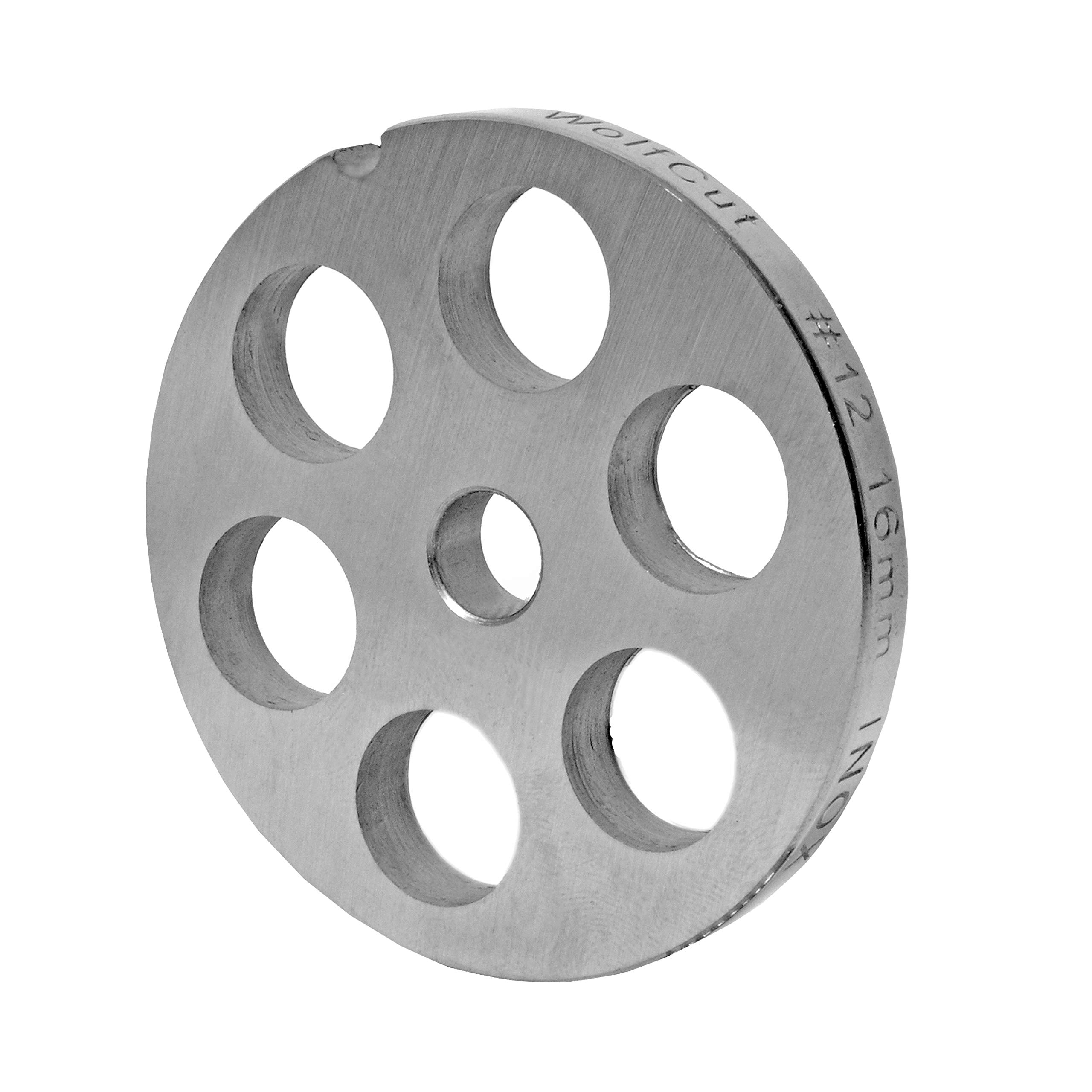 Wolfcut - Dischi per tritacarne di ricambio per/compatibili con tutte le marche comuni di tritacarne taglia 5, ad esempio: Bosch MUM4/MUM5 - Alexanderwerk - Jupiter 476 100 UVM. (2,0 mm