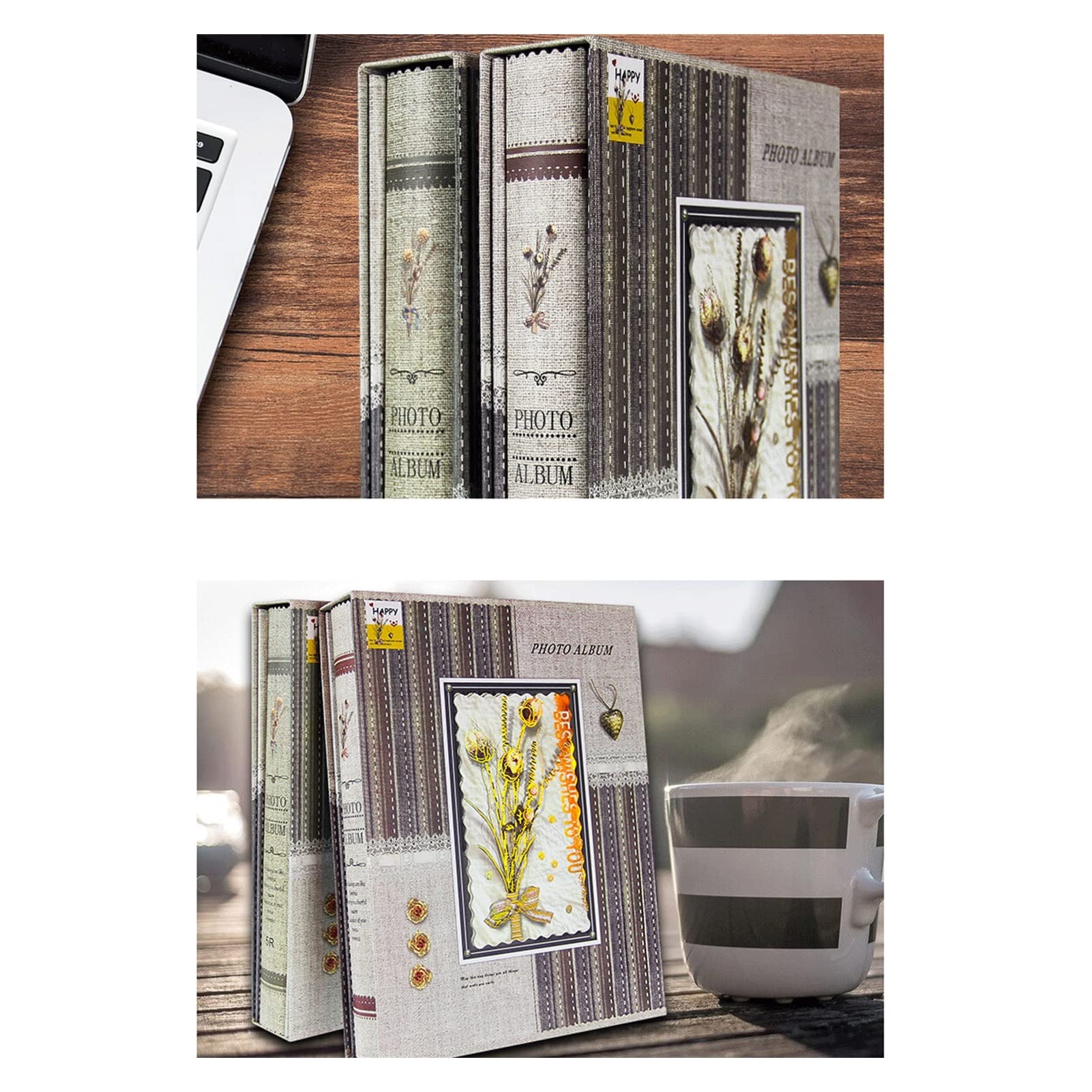 Álbum de Fotos Álbumes de películas Autoadhesivas Infantiles, bebé-Adhesivo Bricolaje Álbumes de Fotos Familiares, Amigos y Amantes Álbumes de Fotos Album de Fotos (Color : 03)