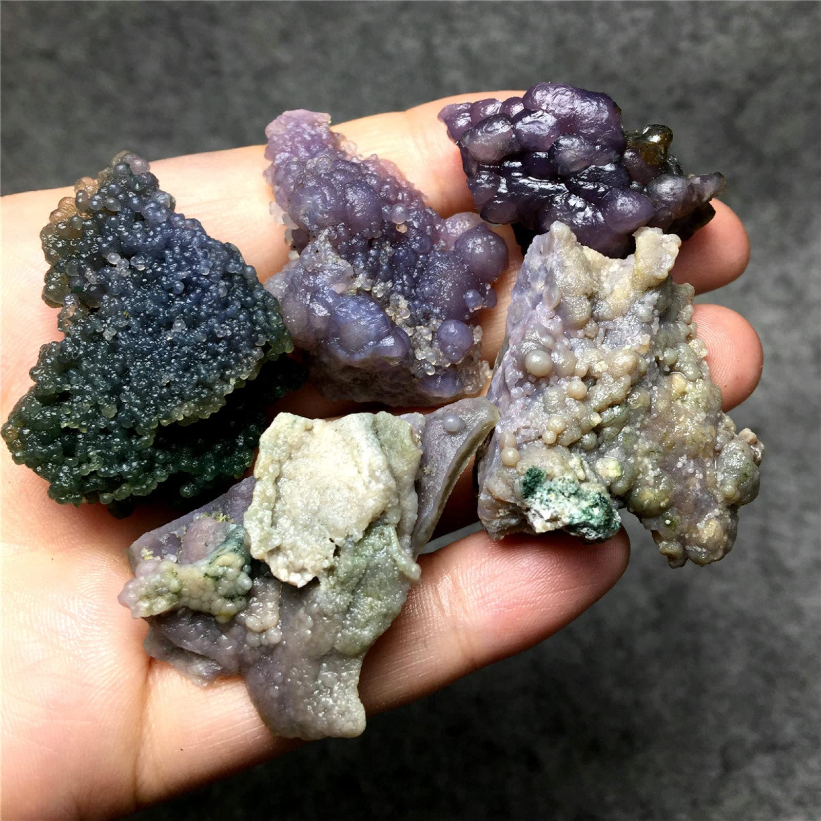 Amazon.co.jp: 100%天然ブドウ瑪瑙鉱物標本石と水晶水晶,90g Amazon.co.jp: 100%天然ブドウ瑪瑙鉱物標本石と水晶水晶,90g