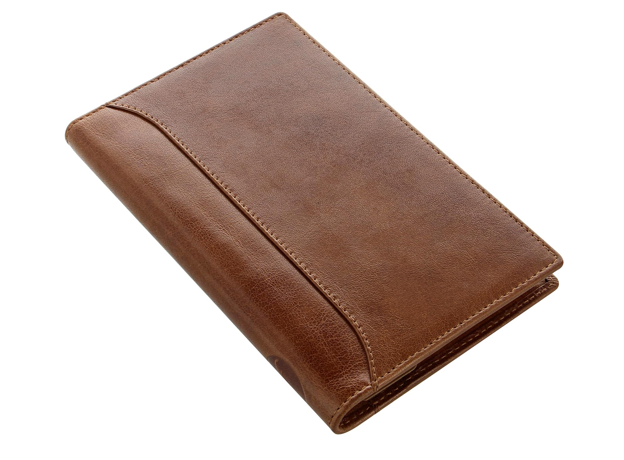 Agenda Filofax Holborn Pkt Brown 2026 - Organizador De Cuero Con Calendario Y Secciones, Tamaño De Bolsillo | Color Marrón