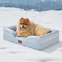 Vista 59 de Bedsure L Plus Cama ortopédica para perros grandes - Cama impermeable para perros y gatos, L Plus sofá de confort grande para perros con funda