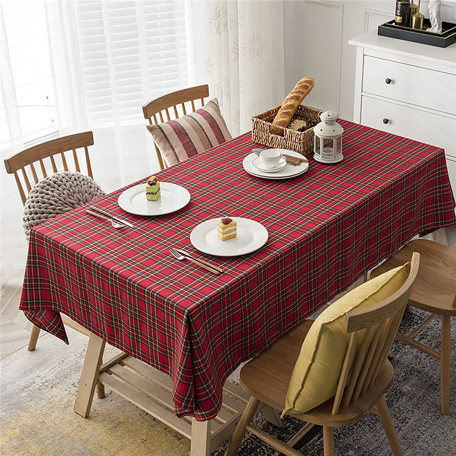 Nappe de table de fête pour repas en intérieur ou extérieur