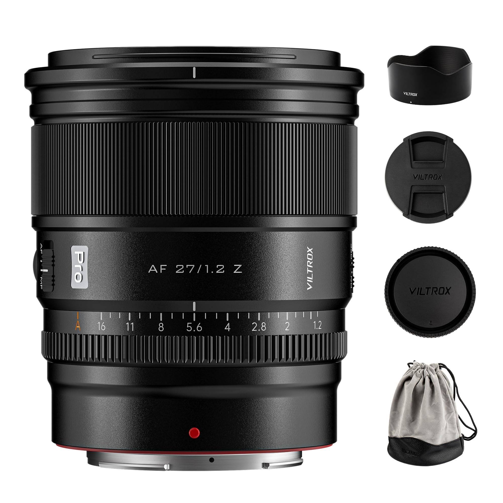 レンズ(単焦点) VILTROX 27MM F1.2 PRO LENS Amazon.com : VILTROX PRO 27mm F1.2 APS-C Auto Focus Lens