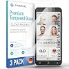 smartect Schutzglas 3 Stück für Emporia Smart 4 / Smart 5 Mini HD Panzerfolie Anti-Kratzer Displayschutz 0.3 mm Ultra-klar 9H Härte Stoßfest Blasenfrei