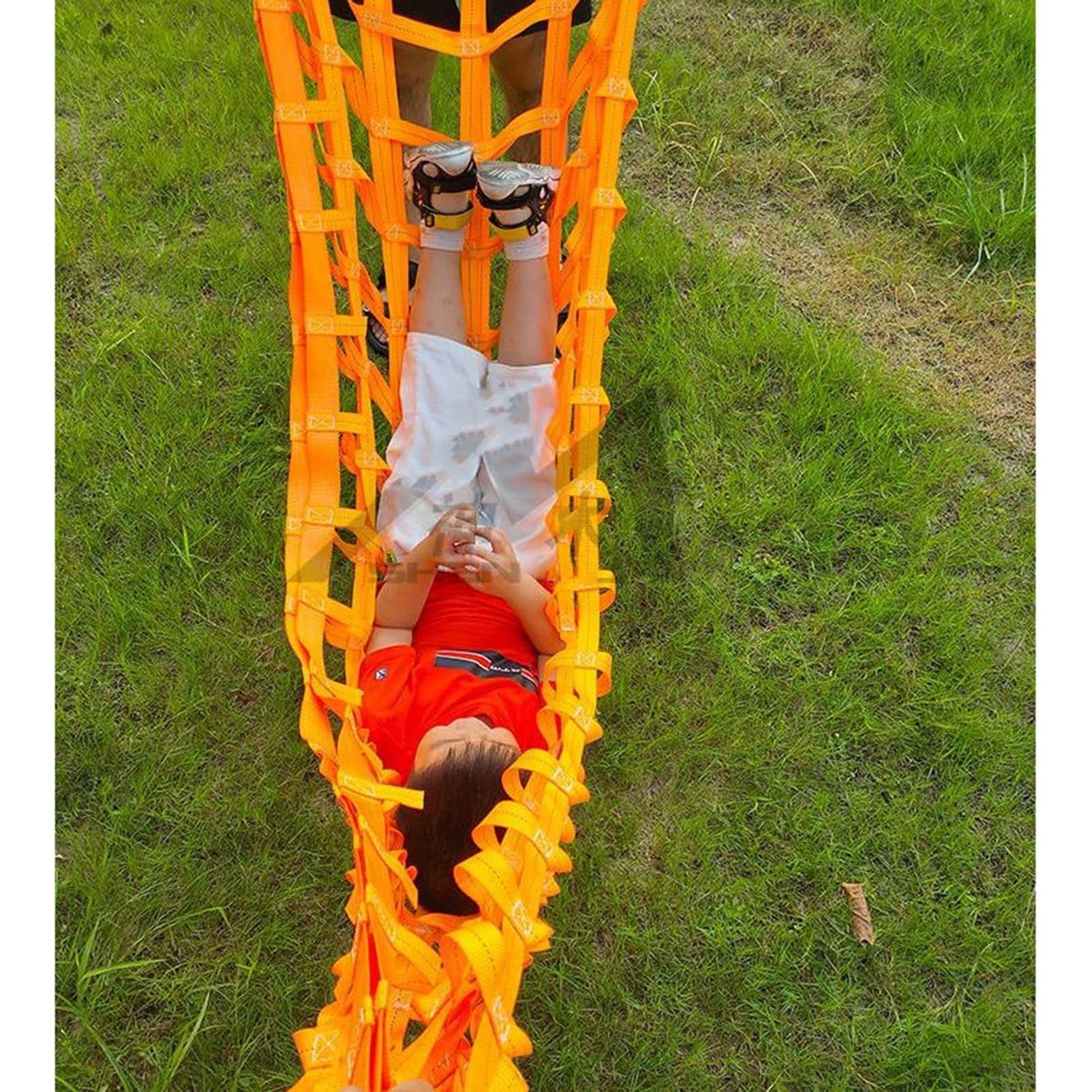 Strapazierfähiges Nylon-Gepäcknetz zum Heben und Heben, reißfeste Ladungssicherungsschlinge zum Be- und Entladen
