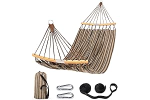 Clark Hammock: Double Hammock with Curved Spreader Bar