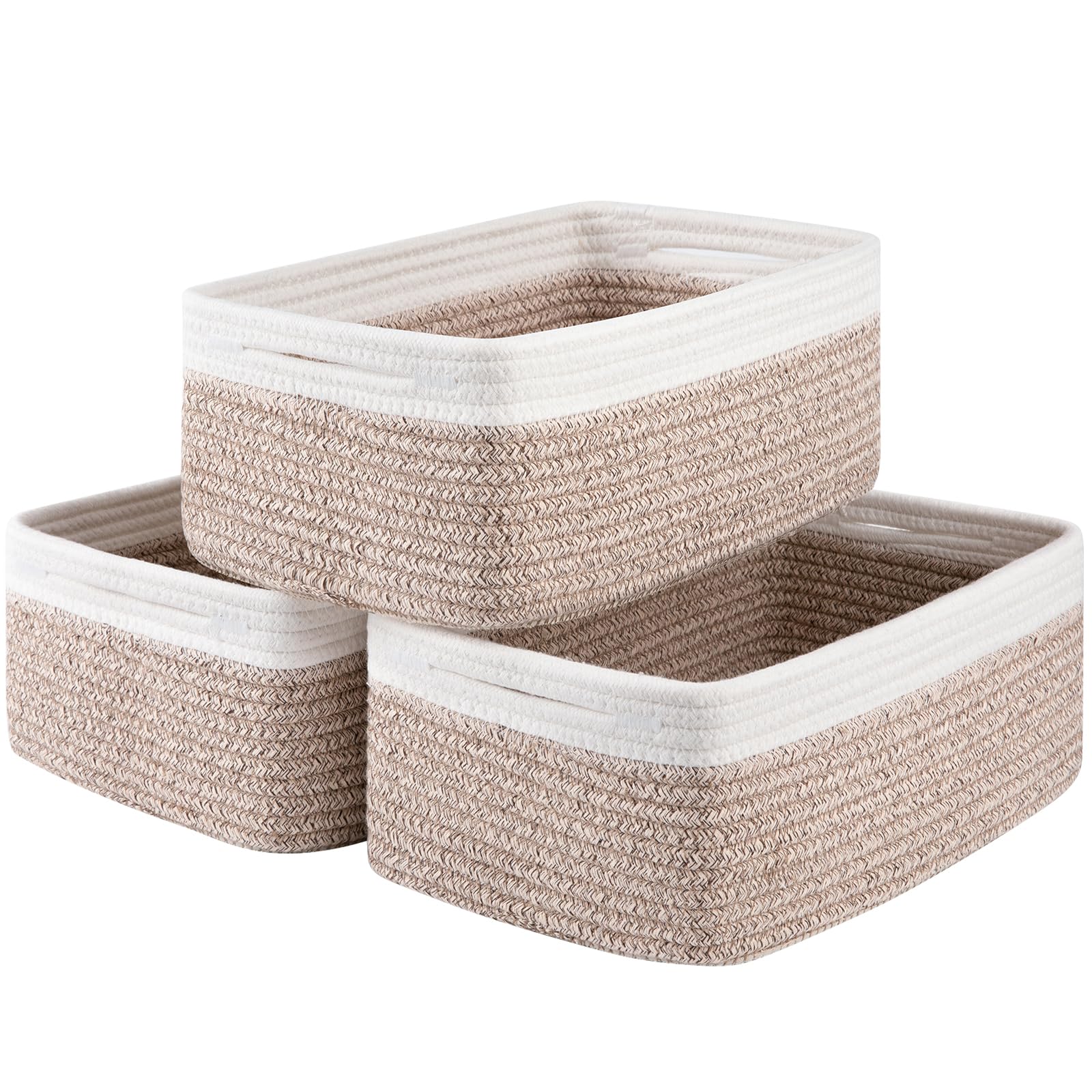 Photo 1 of OIASKET 3 Pack Small Storage Baskets