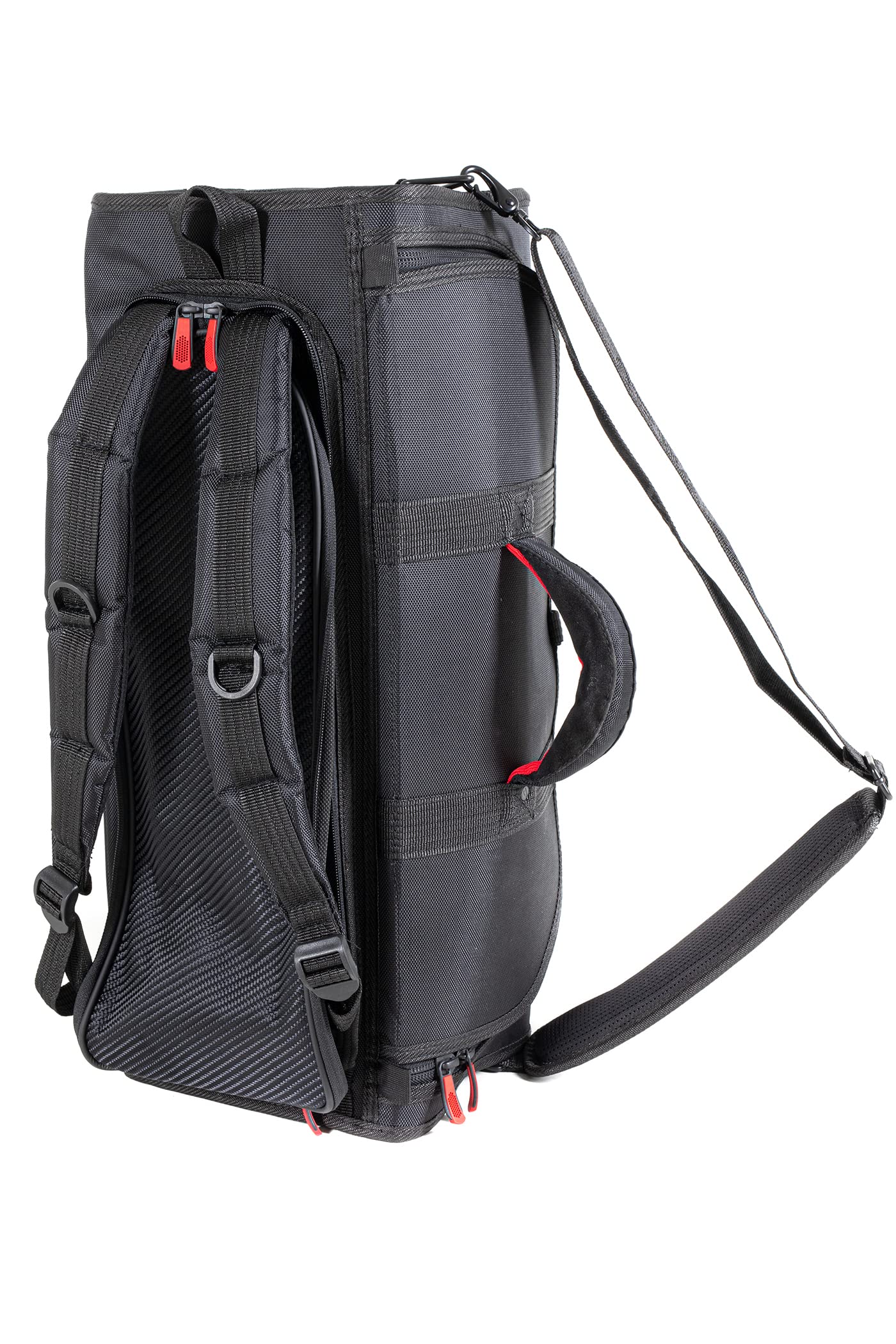 GEWA Prestige SPS Gig Bag/Tasche für 2 Trompeten - Cordura 1680 Denier - 20 mm Polsterung mit Fiberglaseinlage - Zubehörtasche - Rucksack-/Schultergurt - Schwarz