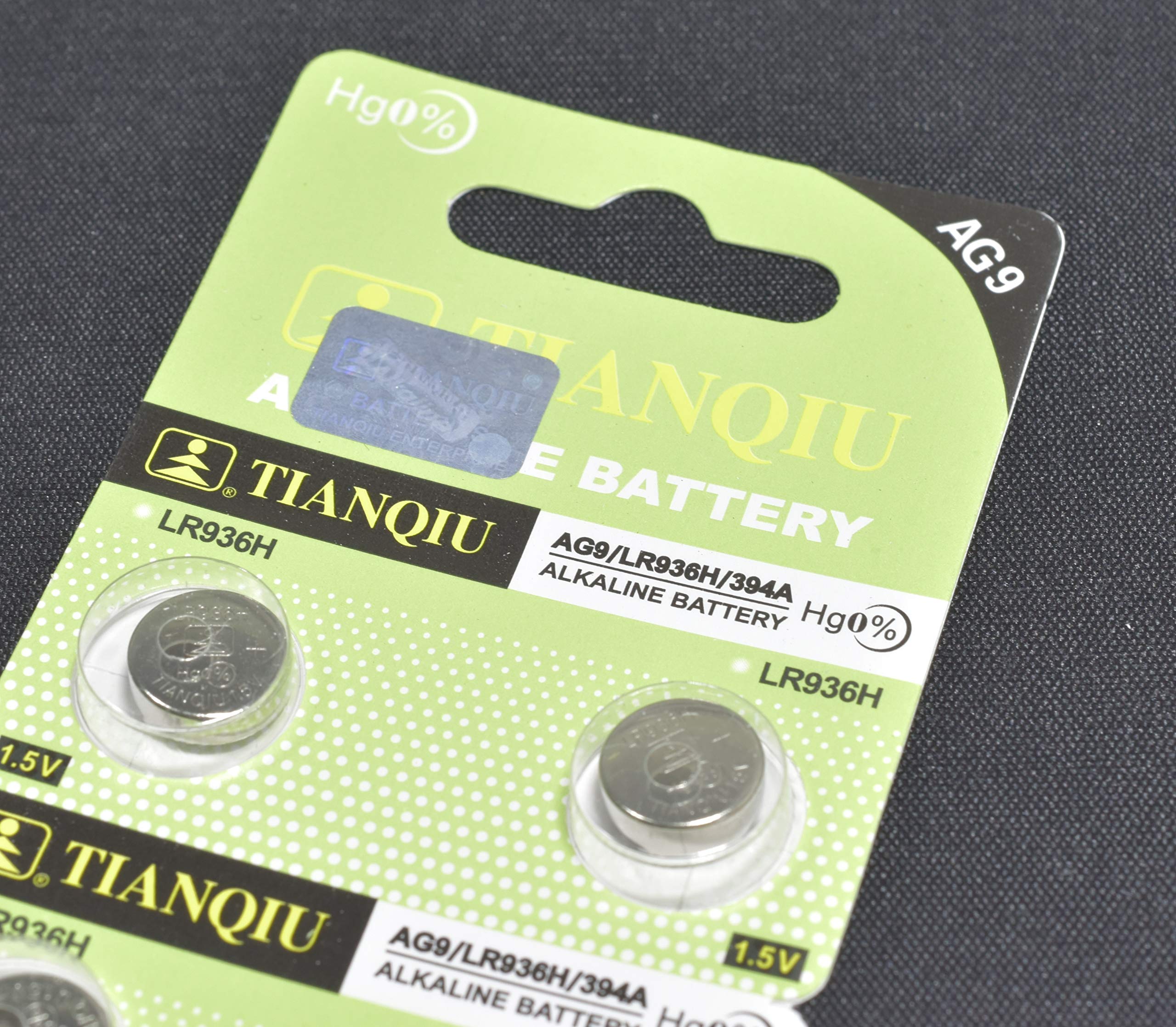 Amazon | TIANQIU ボタン電池 10個入り 1シート LR936 | TIANQIU | 乾電池