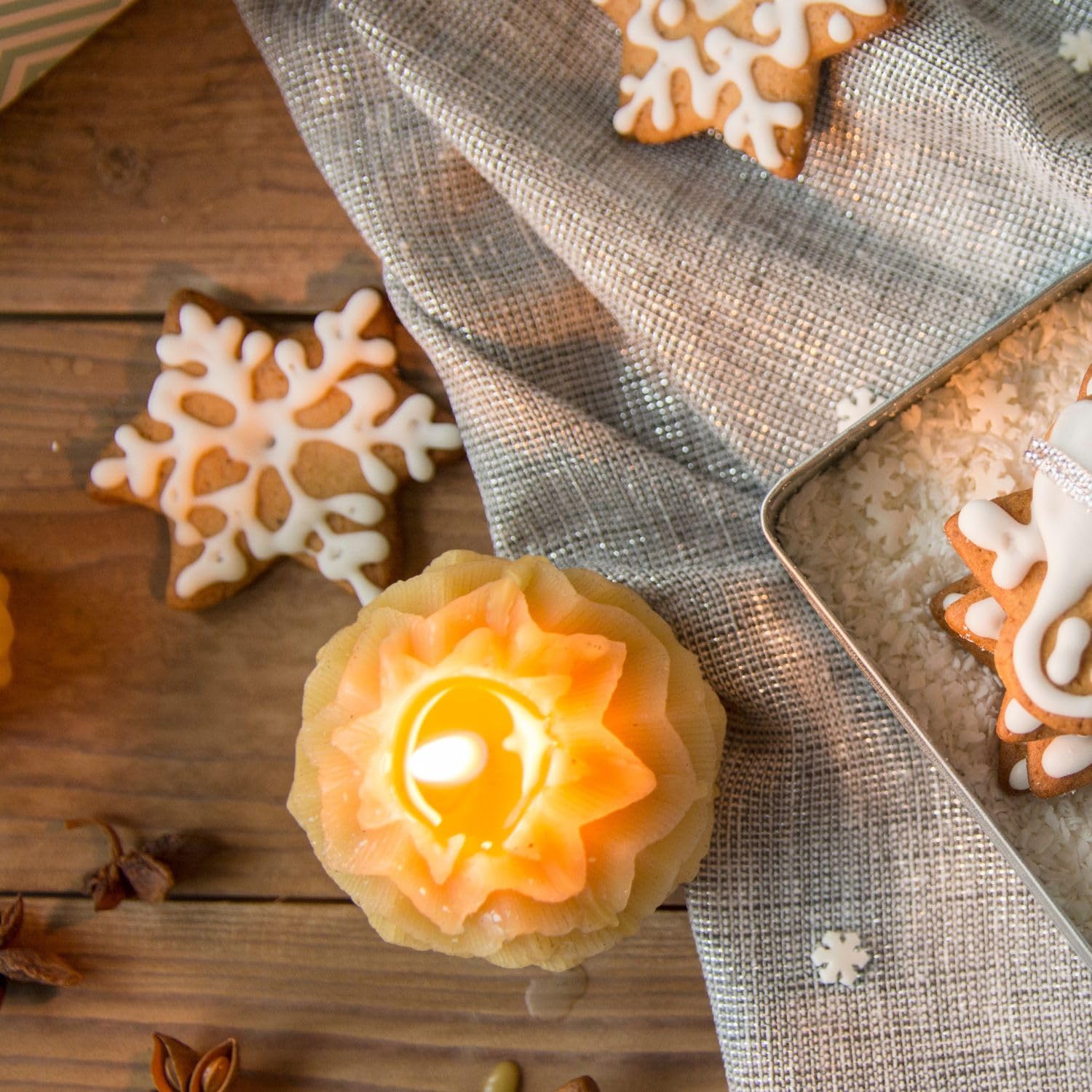 LYSON Moule En Silicone Pour Bougies En Cire D'abeille - Moule Pour La Fabrication De Bougies En Cire D'abeille - Idée Cadeau Réutilisable