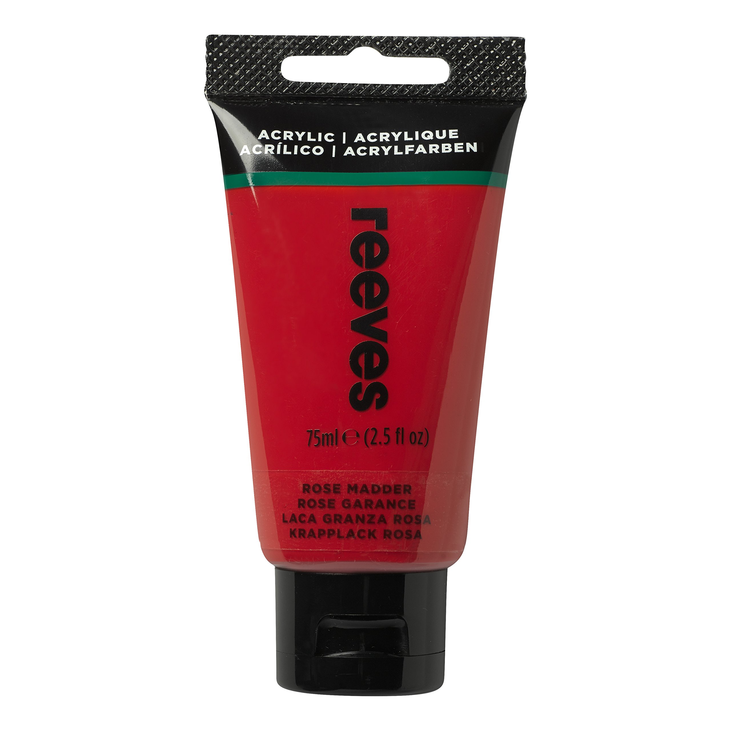Reeves Acrylic Paint-75 ml, Rose Madder, 75 ml — image 1