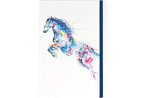 Pocket-Sized Watercolor Horse Journal: A Canvas for Creativity