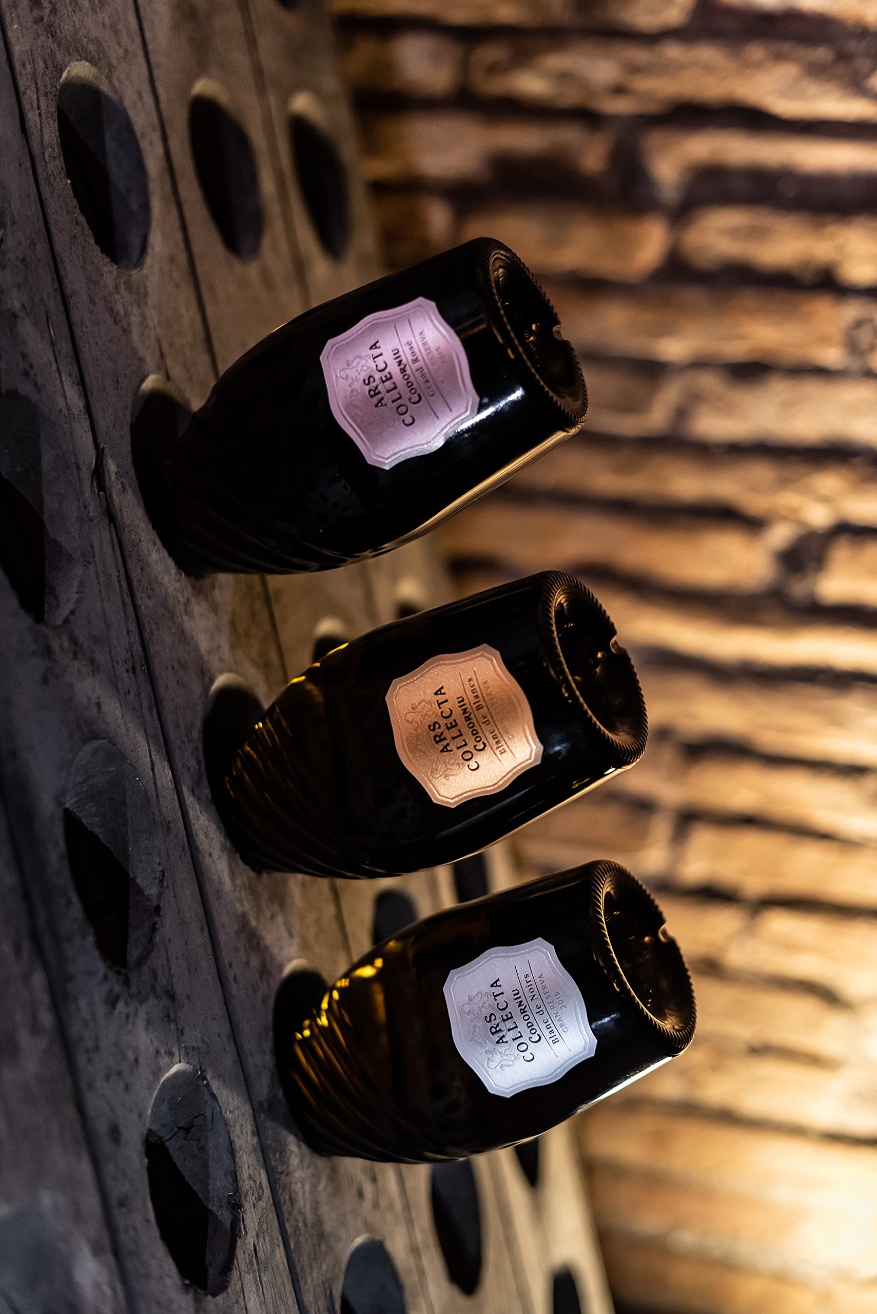 Pack x3 Cava Codorníu Ars Collecta Gran Reserva (Blanc de Blancs + Blanc de Noirs + Grand Rosé) – 3botellas 75cl