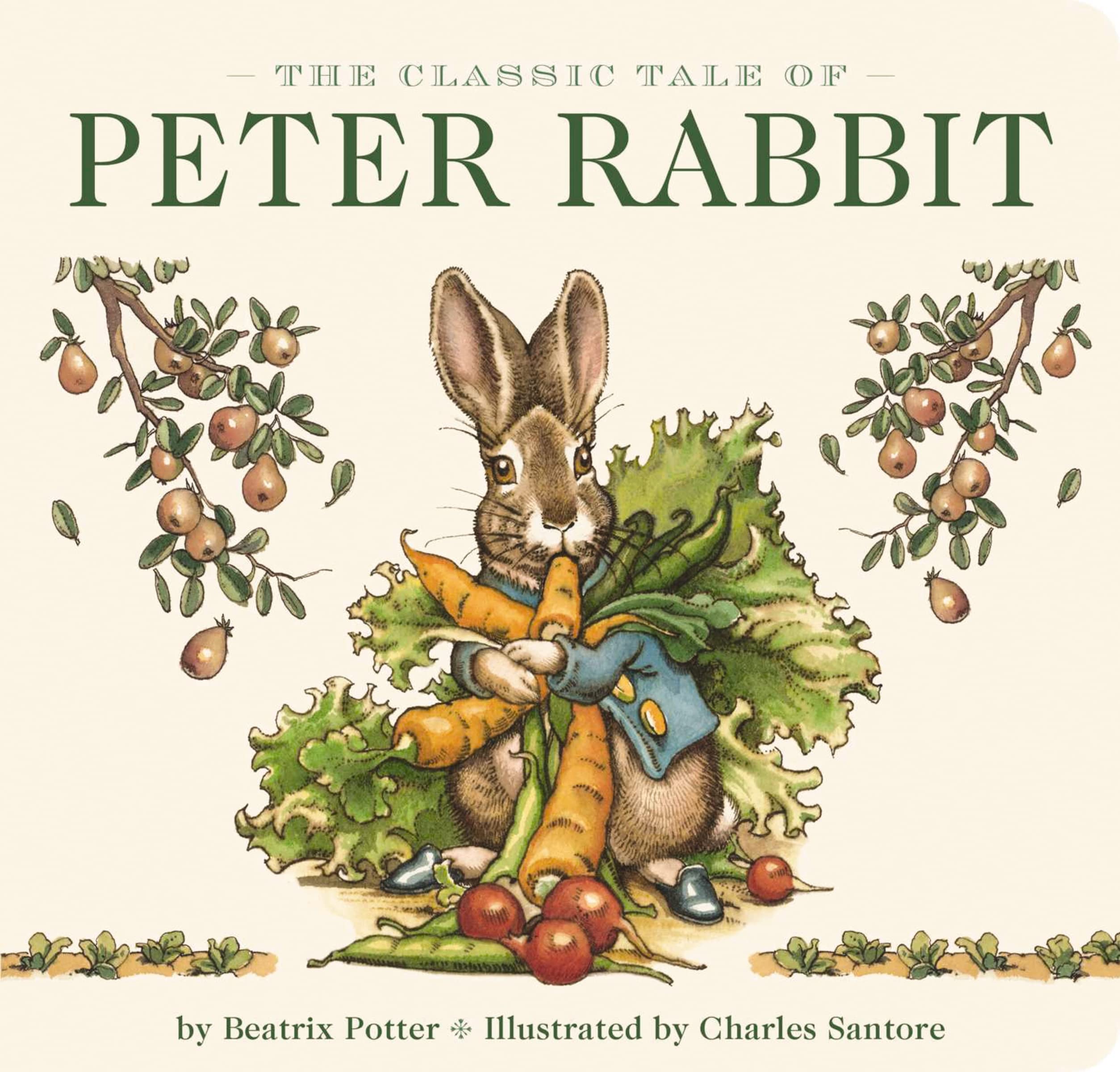 The Classic Tale of Peter Rabbit, Board Book, Beatrix Potter