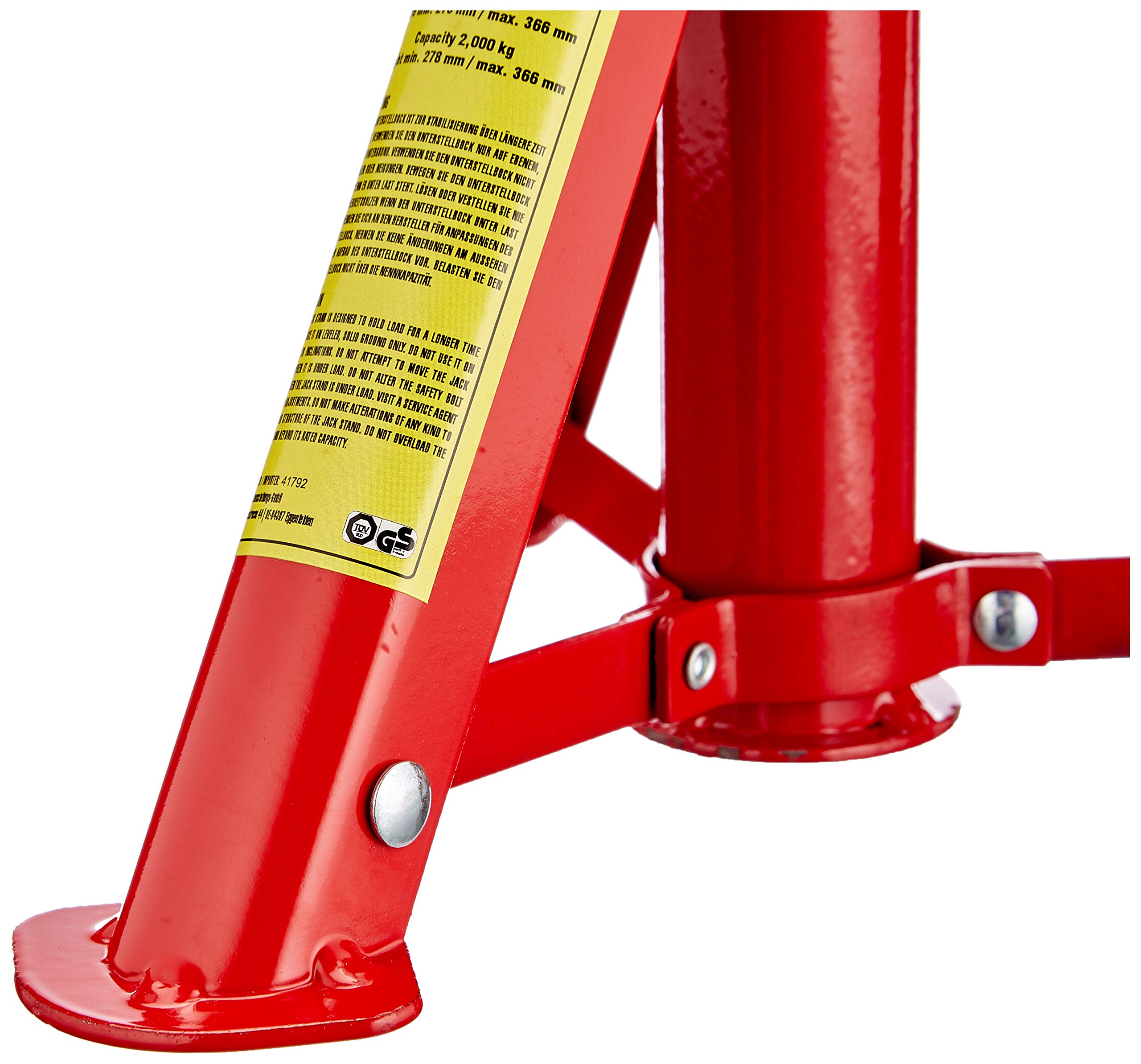 Petex 44753012 Colonnetta Cavalletto auto Cavalletto Cavalletti sollevamento auto