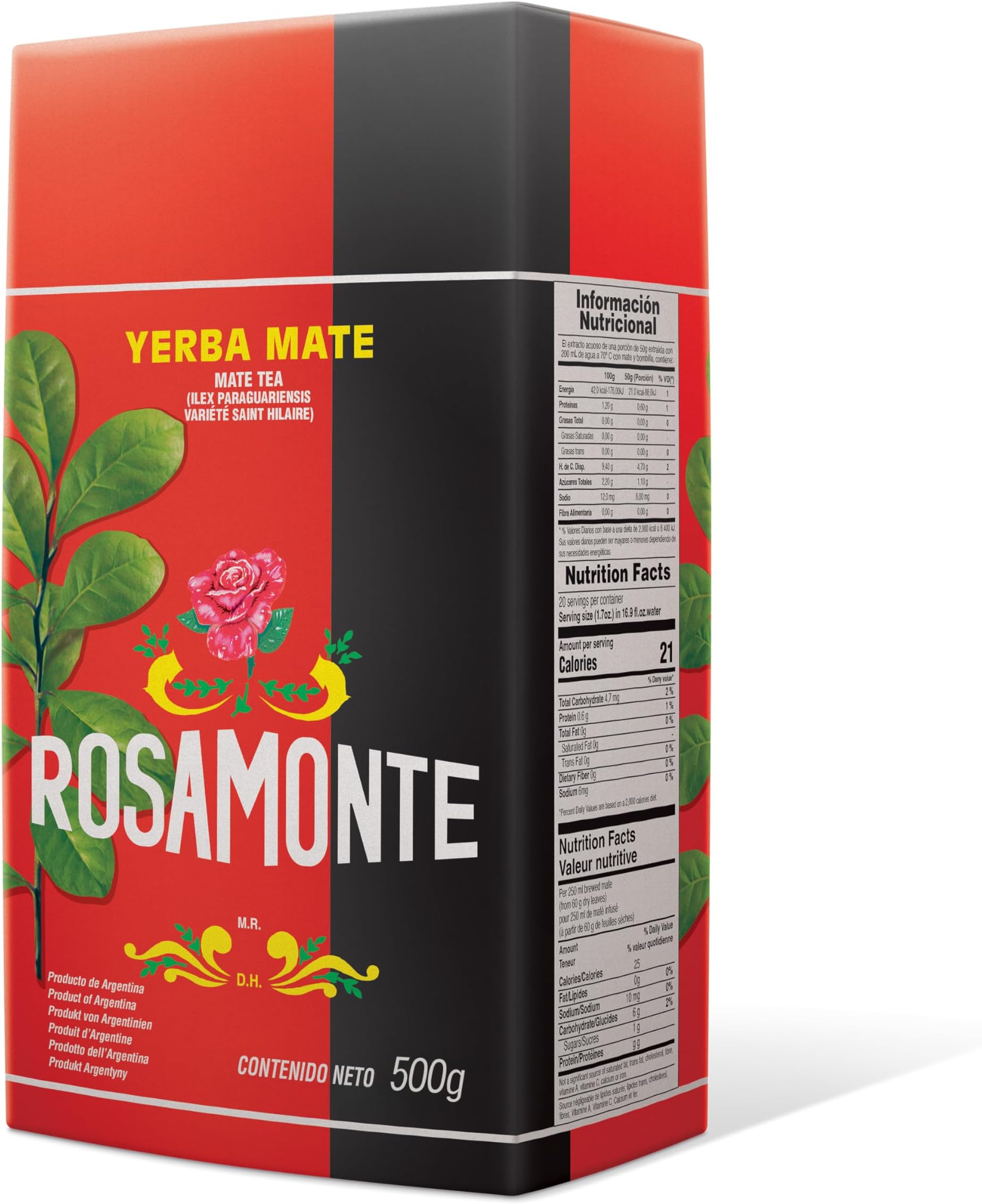 Elaborada Con Palo Yerba Mate with stems 0.5 kg [Grocery]
