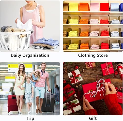 Miniatura 7 de BoxLegend Carpeta para camisetas V1-Plus, tablero plegable para ropa, organizador de lavandería, plástico duradero para doblar ropa, verde