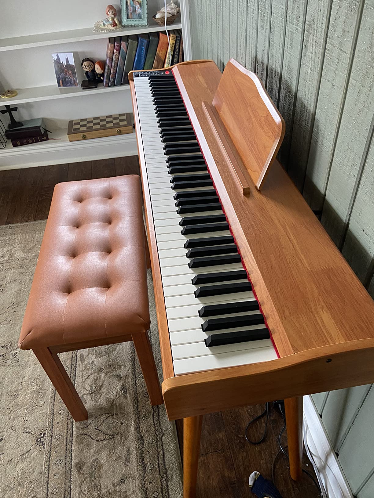 14/mo Finance HEXANT 88 Key Digital Keyboard Piano, Hammer Weighted