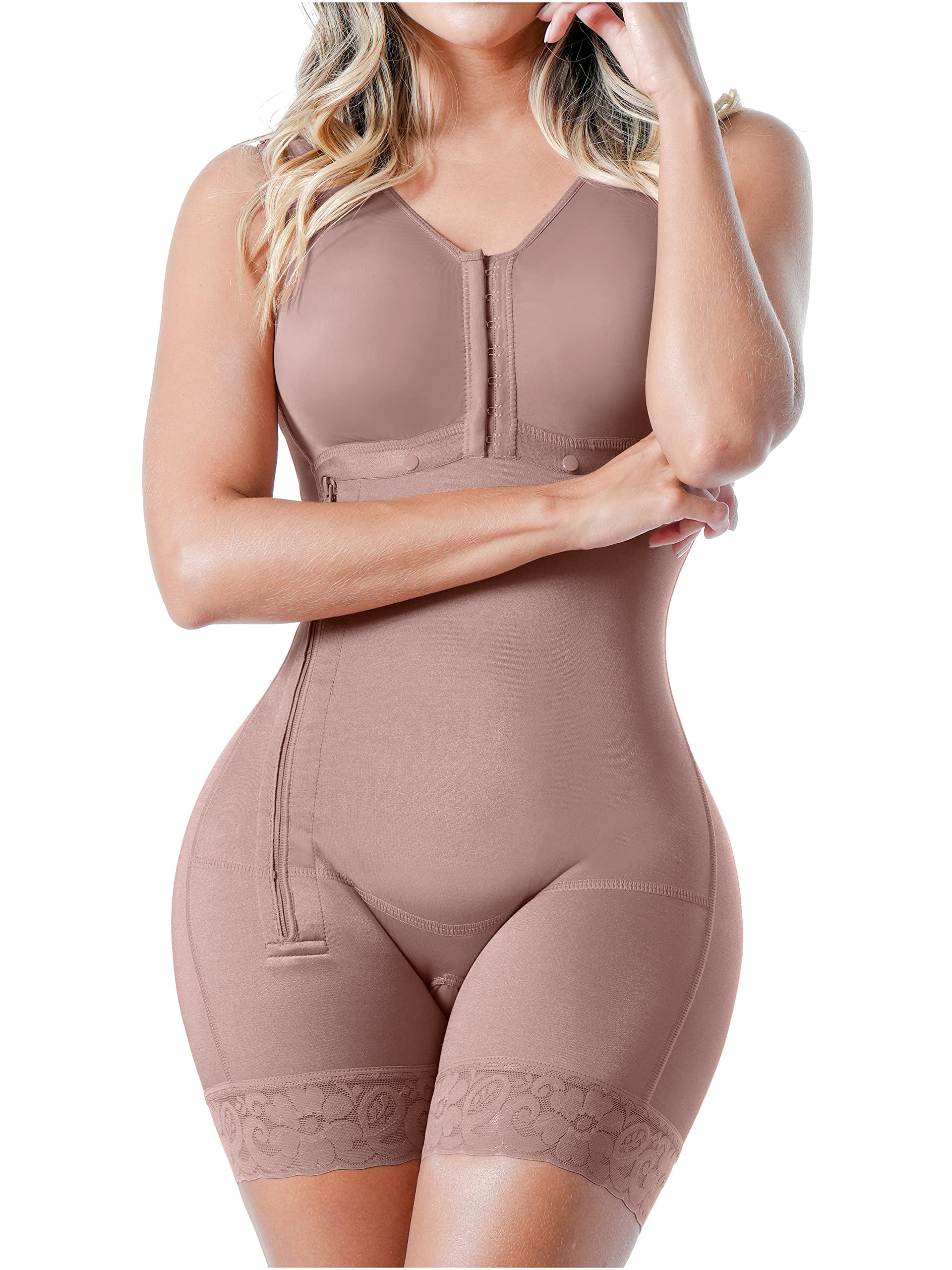 Sonryse TR53ZL Fajas Colombianas Reductoras y Moldeadoras Levanta Cola Post Surgery BBL Liposuction