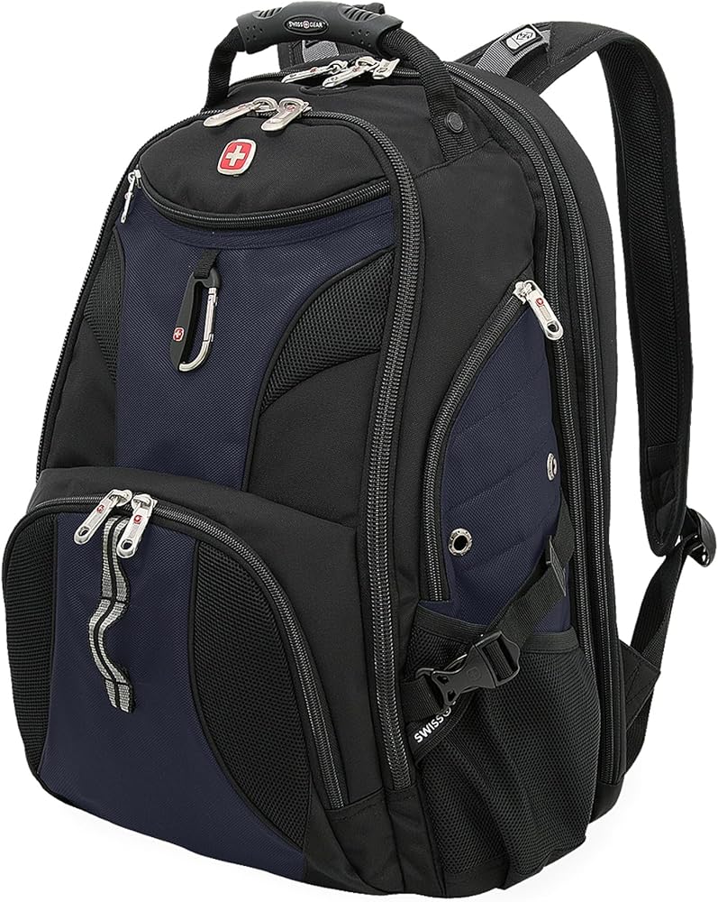Amazon.com: SwissGear 1900 ScanSmart 17” Laptop Backpack Blue
