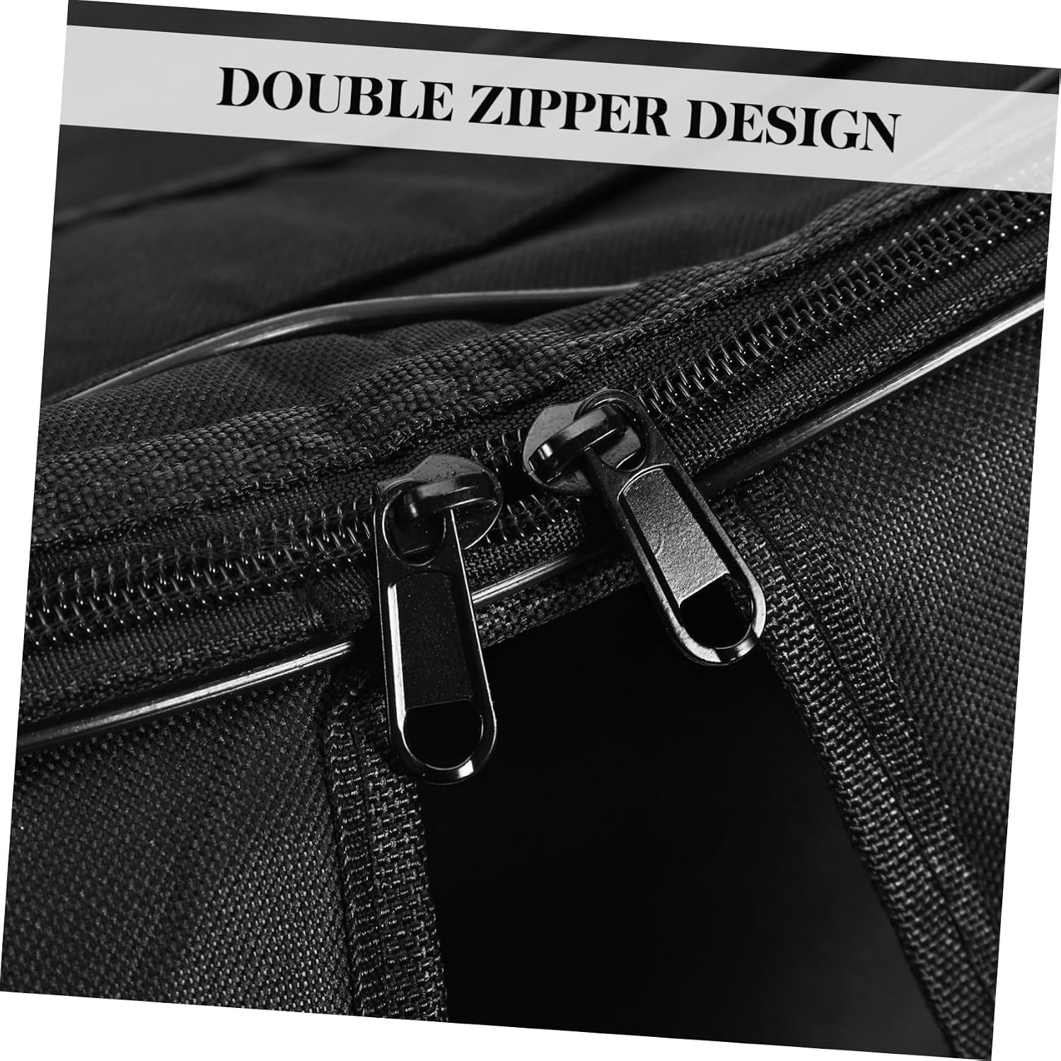 BESPORTBLE Musical Instrument Bag Accordion Carrying Case Black Padded Straps Accessory Pouch