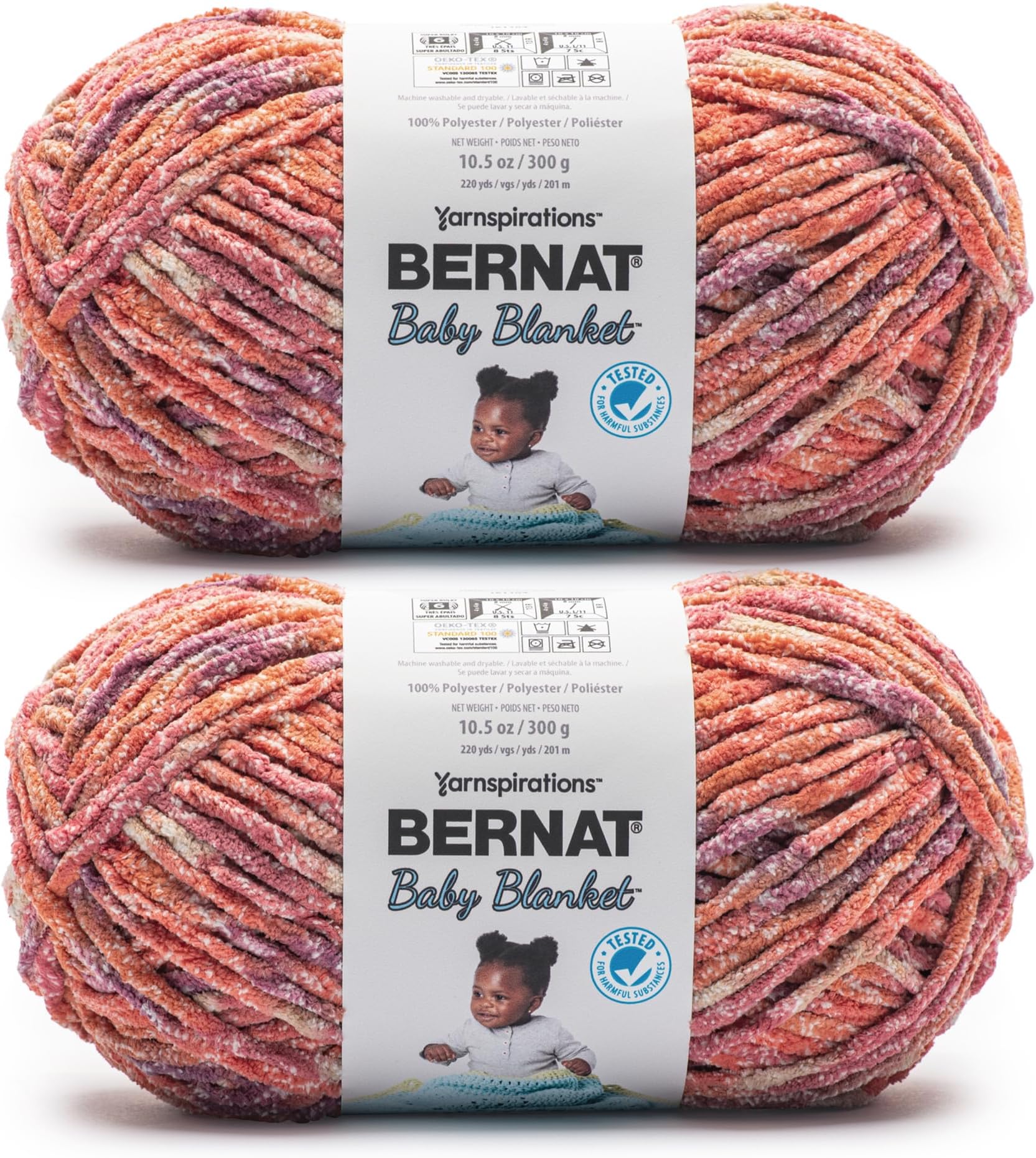 Amazon.com: Bernat Baby Blanket SEA & Sand Yarn - 1 Pack : Everything Else