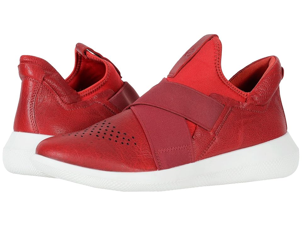 

ECCO Scinapse Band (Chili Red/Chili Red Yak Leather/Textile) Women's Shoes