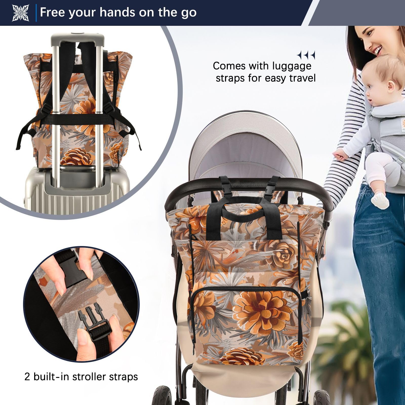 Baby Bags - Sacchetti per la mamma, stile marocchino, stile