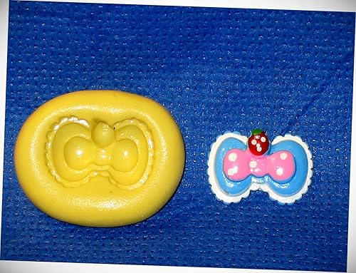 Chocolate Molds Bow Flexible Silicone Push Mold 593 For Craft Candy Chocolate Resin Fondant Candy Cookie Candy Molds Silicone