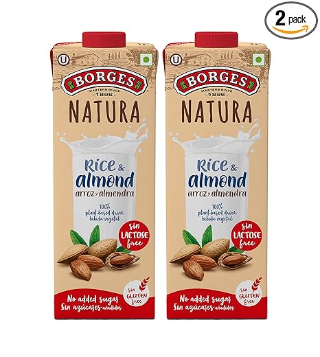 Natura Rice & Almond Drink, Pack of 2