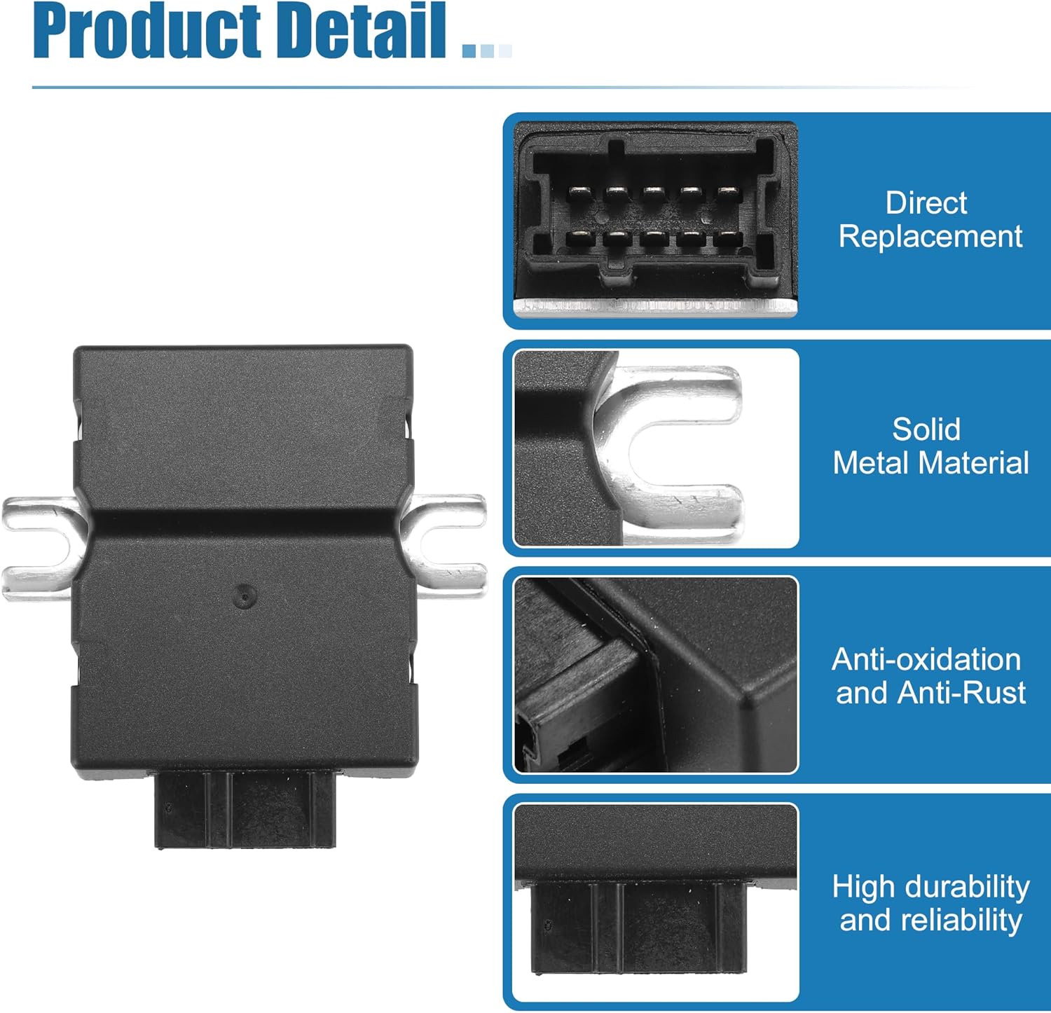 uxcell Car Fuel Pump Driver Module No.16147476687 for BMW 1 2 3 4 X1 X2 Series F20 F21 F22 F23 F45 2017-2019