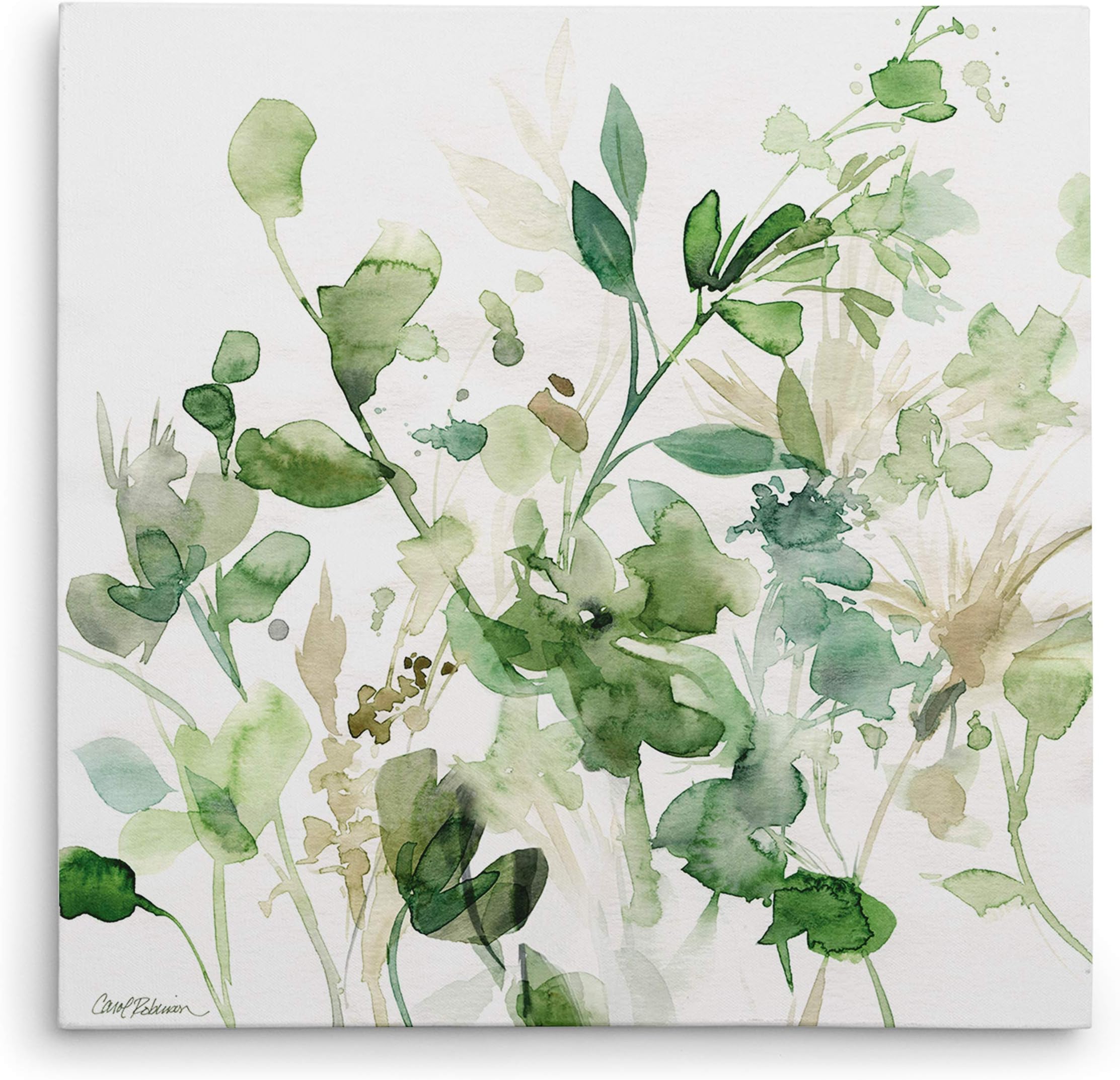 WEXFORD HOMESage Garden I Gallery Wrapped Canvas Wall Art, 40x40,