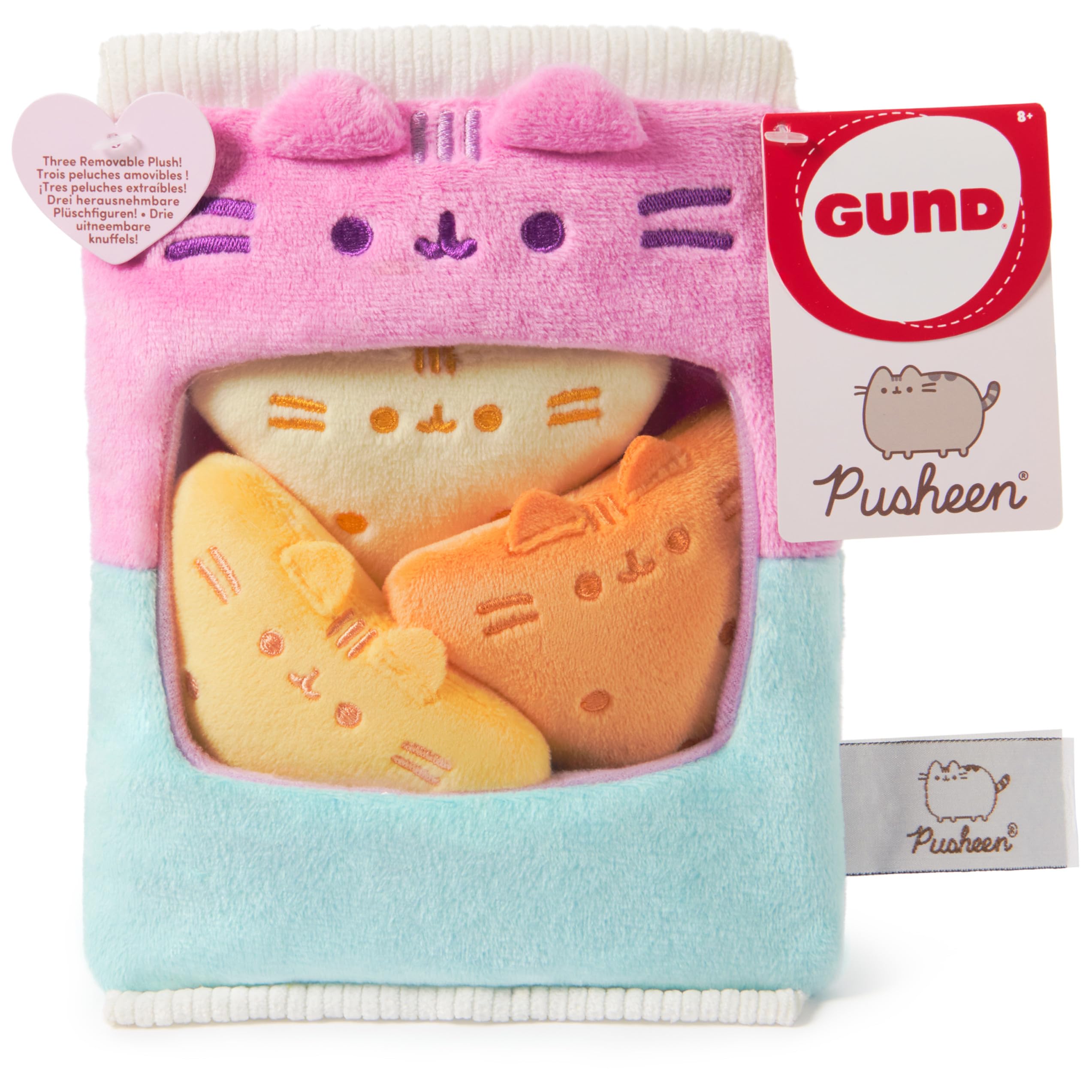 GUND pluszowa Pusheen Gamer Girl torba Chips
