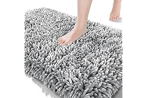 Yimobra Premium Fluffy Bath Mat: Indulge in Plush Comfort for Your Pampered Feet