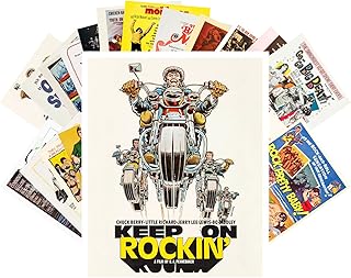 PIXILUV Vintage PostCards 24 pcs Rock n Roll Vintage Movie Posters