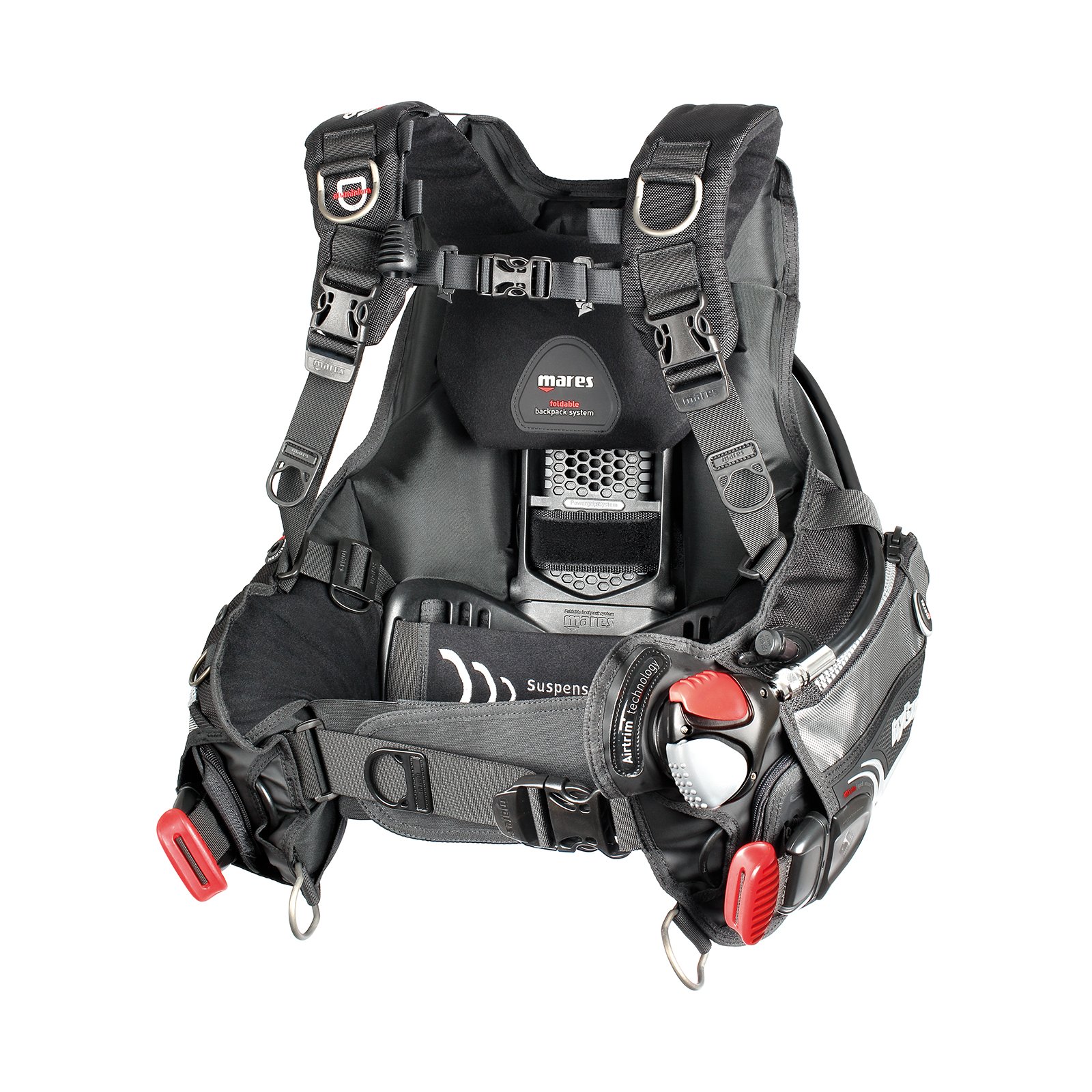 Mares BCD Hybrid AT Chaleco Negro, XL, Unisex