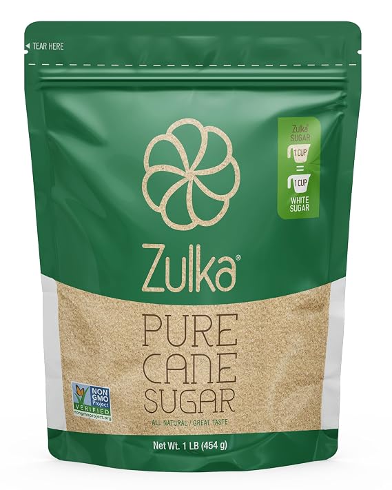 Zulka Azucar Morena Pure Cane Sugar 1lb