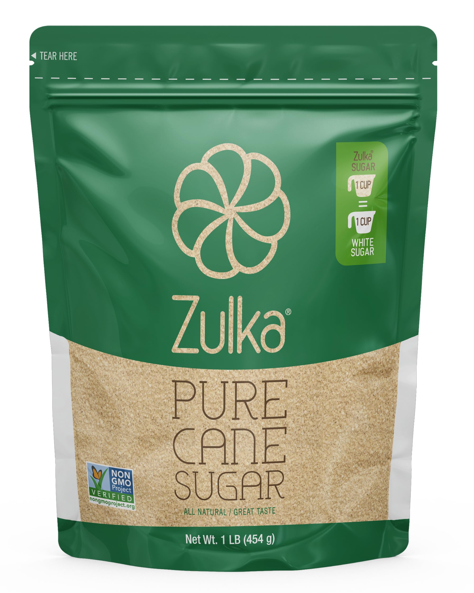 Amazon.com: Zulka Azucar Morena Pure Cane Sugar 1lb