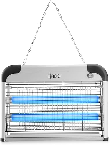 Miniatura 3 de Tiabo Bug Zapper - Asesino de insectos para interiores, mosquitos, moscas, insectos o cualquier plagas, lámpara eléctrica Zapper de 20 W para uso en