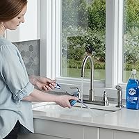 Vista 4 de Dawn, Kit de limpieza de hidratación, cepillo para botellas y cepillo para pajilla, botellas de agua, tazas de café, biberones