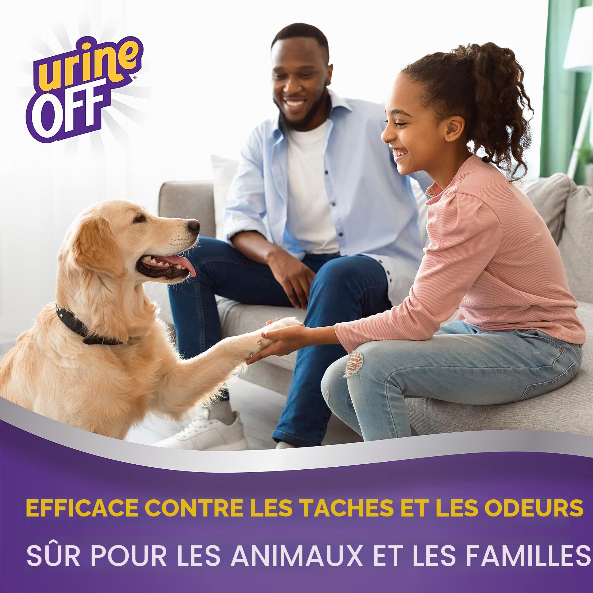 URINE OFF pour chiens & chiots, 118ml - Fabriqué aux États-Unis